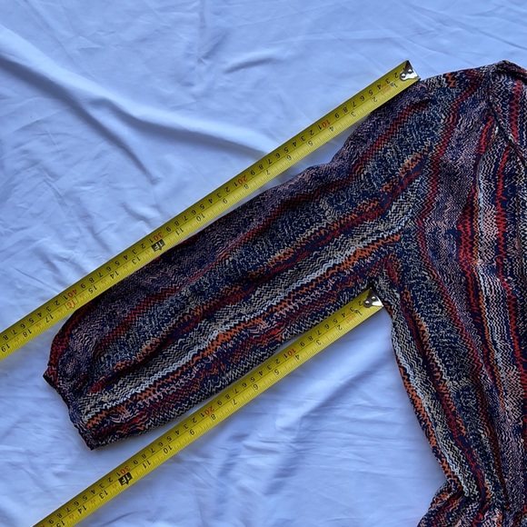 Sandro 100% Silk Dress With Elasticized Waist Sandro Size 1 or US Small - Picture 10 of 15